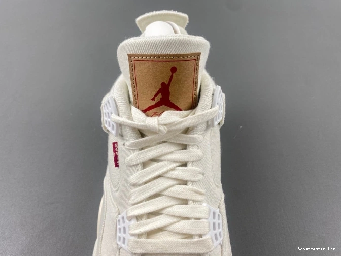 Bmlin shoes Levi's 'White' Air AO2571-100 4 Jordan x 0723